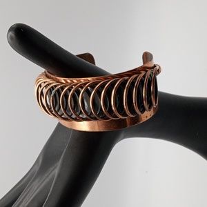 Vintage copper cuff bracelet.